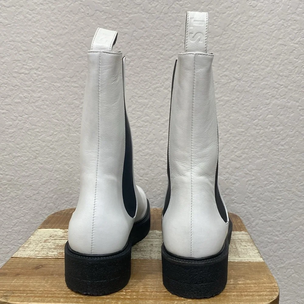 STAUD Monochrome Heeled Boots - Picture 8 of 10